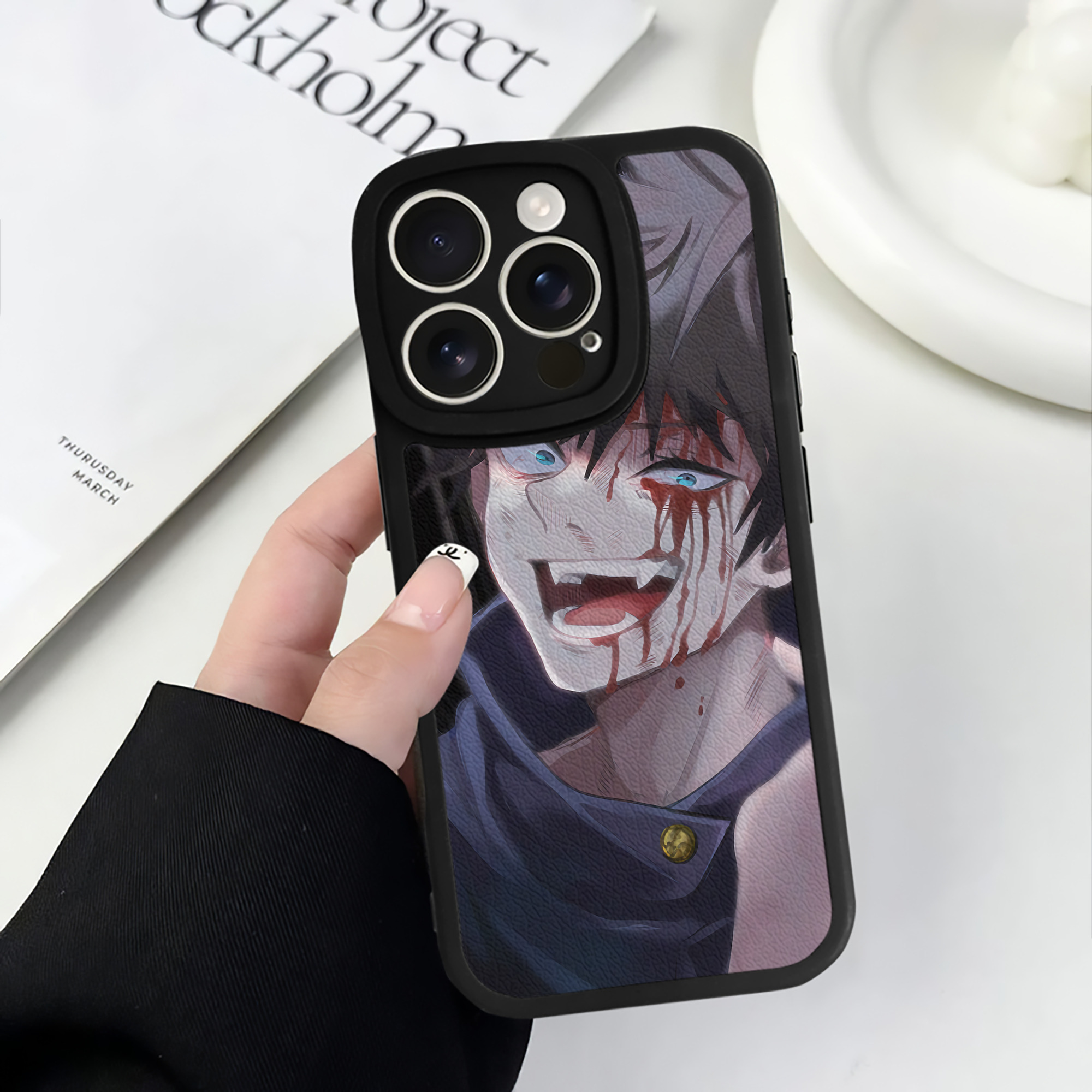 （画像用） SPY×FAMILY间谍家家酒 【iPhone 16シリーズ対応】シリコンスマホケース（レザー調） 材質：シリコン
